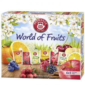 TEEKANNE Kolekce ovocných čajů World of Fruits 6x5 sáčků