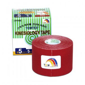 TEMTEX Tejpovací páska červená 5cmx5m