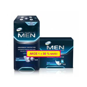 TENA Men level 1 inkontinenční vložky pro muže 3 kapky 36 kusů