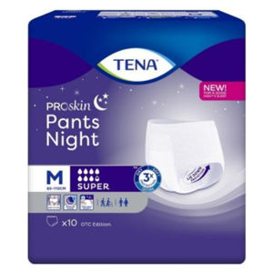 TENA Pants night super medium inkontinenční kalhotky 793572 10 kusů