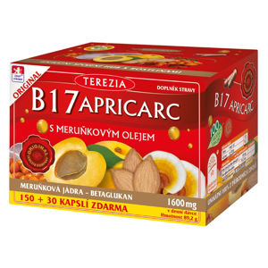 TEREZIA B17 Apricarc s meruňkovým olejem 150 + 30 kapslí