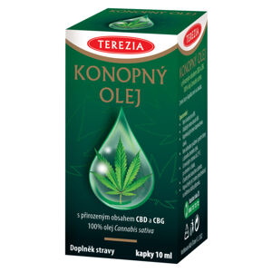 TEREZIA Konopný olej 10 ml