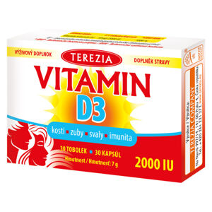 TEREZIA Vitamin D3 2000 IU 30 tobolek