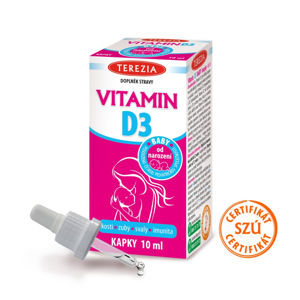 TEREZIA Vitamin D3 BABY kapky 10 ml