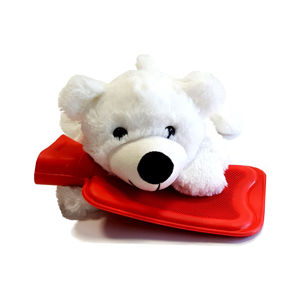 SANITY Dětský plyšový termofor lední medvěd 0,6 l