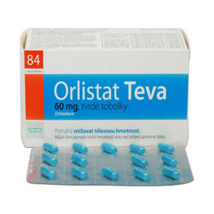TEVA Orlistat 60 mg 84 kapslí