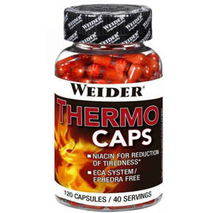 WEIDER Thermo Caps termogení spalovač tuku 120 kapslí