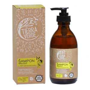 TIERRA VERDE Březový šampon na suché vlasy s citrónovou trávou 230 ml