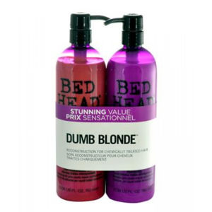 TIGI Bed Head Dumb Blonde šampon 750 ml + kondicionér 750 ml