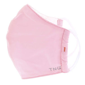 TNG Rouška textilní 3-vrstvá růžová velikost M 1 kus
