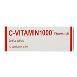UPSA Vitamin C 1000mg šumivé tablety 10 kusů