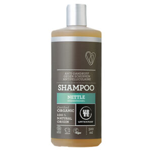 URTEKRAM BIO Kopřivový šampon proti lupům 500 ml, poškozený obal