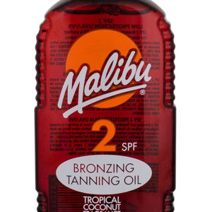 MALIBU Bronzing Tanning Oil SPF2 Opalovací přípravek na tělo 200 ml
