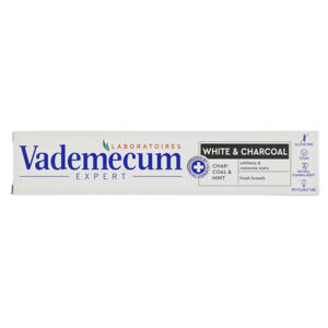 VADEMECUM Expert White & Charcoal Zubní pasta 75 ml