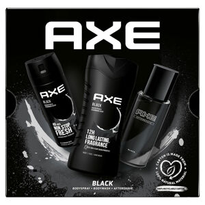 AXE Black Sprchový gel 250 ml + Deodorant 150 ml + Voda po holení 100 ml Vánoční balíček pro muže