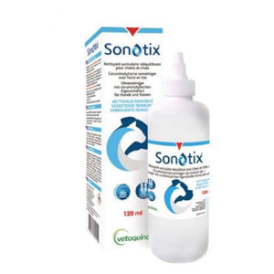 VETOQUINOL Sonotix čistič uší pro psy a kočky 120 ml