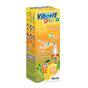 VIBOVIT Déčko  vitamín D3 500IU sprej 10 ml