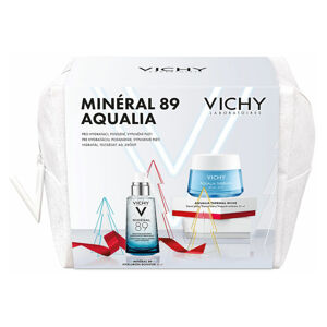 VICHY Minéral 89 Denní krém 50 ml + pleťové sérum 50 ml Dárkové balení