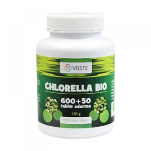 VIESTE Chlorella 600 + 50 tablet zdarma