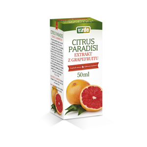 VIRDE Citrus paradisi grepový extrakt 50 ml, poškozený obal