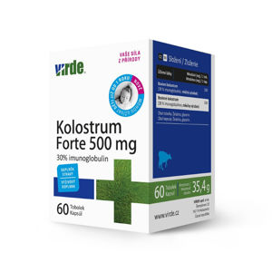 VIRDE Kolostrum Forte 500 mg 60 tablet, poškozený obal