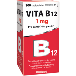 VITABALANS Vita B12 1mg 100 tablet