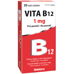 VITABALANS Vita B12 1mg 30 tablet