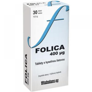 VITABALANS Folica 400 μg kyselina listová 30 tablet