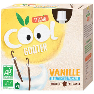 VITABIO Snack mléčné BIO kapsičky vanilka 4 x 85 g
