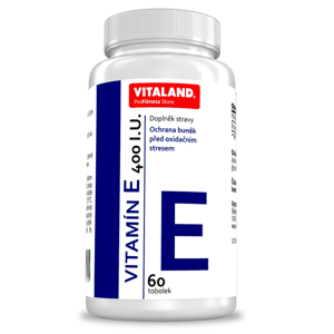VITALAND Vitamín E 400 I.U. 60 tobolek