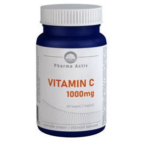 PHARMA ACTIV Vitamín C 1000 mg 60 kapslí