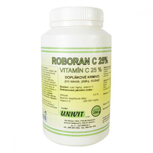 UNIVIT Roboran Vitamin C 25 plv 250 g