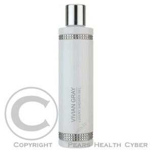 Vivian Gray luxusní sprchový gel, White Crystals, 250 ml