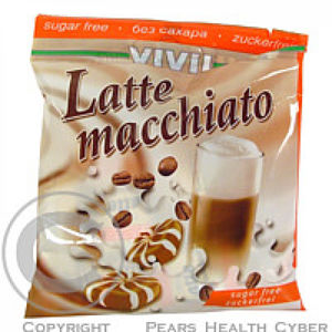 Vivil Macchiato kafe late 40 g bonbony cucací