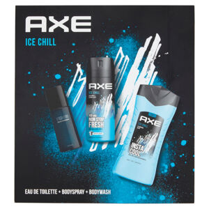 AXE Dárkové balení Ice Chill toaletní voda, sprchový gel, deodorant 50 ml + 250 ml + 150 ml