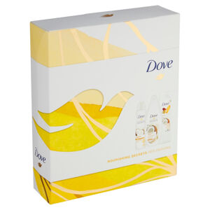 DOVE Nourishing Secrets Sprchový gel 250ml + Antiperspirant 150ml + tělové mléko 250ml Dárkové balení, poškozený obal