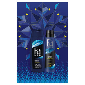 FA Dárkové balení pro muže Sport sprchový gel a deodorant 250 ml + 150 ml