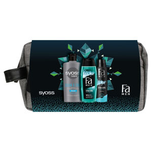FA, SYOSS XtraCool Sprchový gel 250ml + Deodorant + 150ml + Šampon 440ml Dárková taška