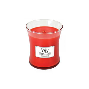 WOODWICK Vonná svíčka váza Crimson Berries 275 g