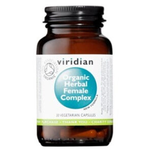 VIRIDIAN Nutrition organic herbal female complex 30 kapslí
