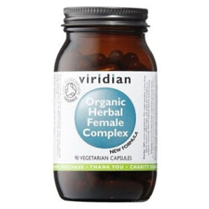 VIRIDIAN Nutrition organic herbal female complex 90 kapslí