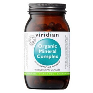 VIRIDIAN Nutrition Organic Mineral Complex 90 kapslí