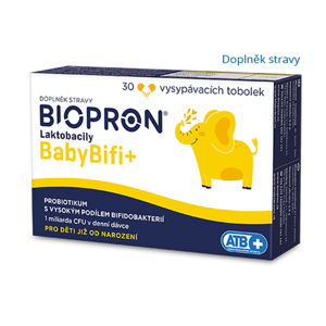 WALMARK Biopron Laktobacily Baby BiFi+ 30 tobolek, poškozený obal