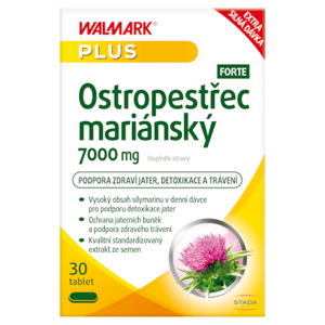 WALMARK Ostropestřec mariánský 7000 mg forte 30 tablet