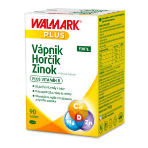 WALMARK Vápník Hořčík Zinek Forte 90 tablet