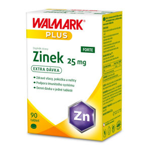 WALMARK Zinek Forte 25 mg 90 tablet, poškozený obal