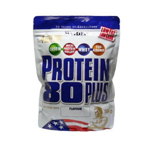 WEIDER Protein 80 plus příchuť lískový oříšek a nugát 500 g