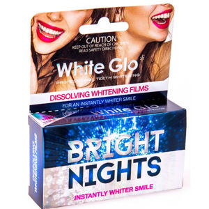 WHITE GLO Bright Nights Rozpuštění bělících filmů