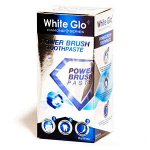 WHITE GLO Zubní pasta Powerbrush na elektrický kartáček, poškozený obal