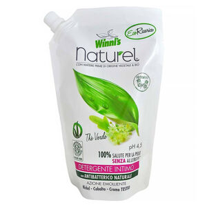 WINNI´S NATUREL Sapone Intimo Thé Verde Ecoricarica – hypoalergenní intimní mýdlo 500 ml, poškozený obal